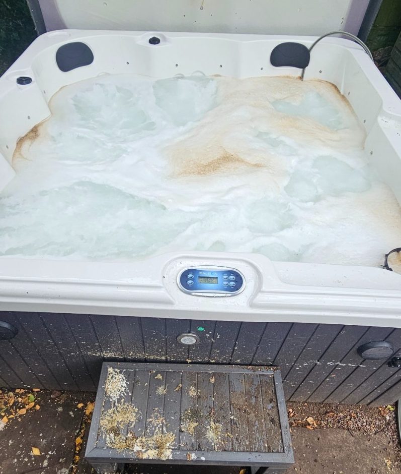 Hot tub Service Nottingham Before Hot tub Service Nottingham Before